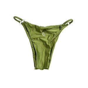 PS Cutout Bikini Bottoms in Green